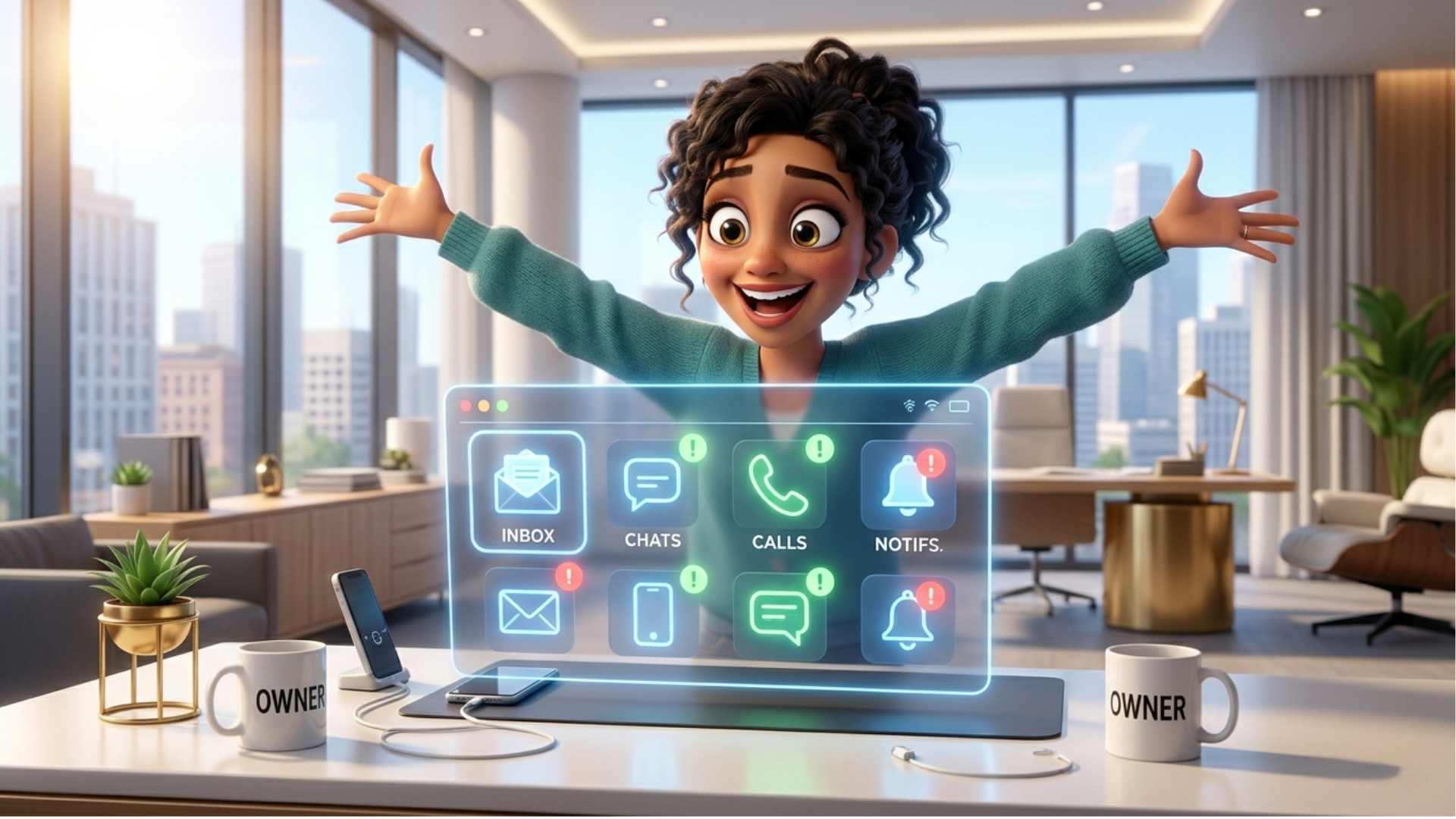 AI Powered CRM One inbox all communication