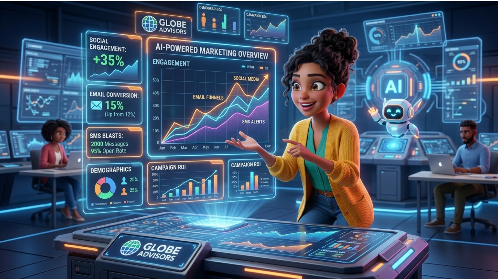 AI small business marketing CRM